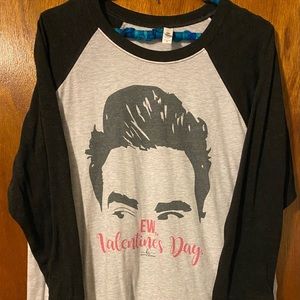 “Ew Valentines Day” 3/4 sleeve shirt.